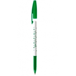 Długopis Toma zatyczka 059 gwiazdki zielony